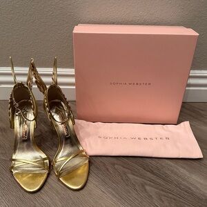 Sophia Webster - Heavenly Sandals - Metallic Gold - 38